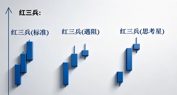 期货红三兵形态：多空博弈底层逻辑与实战风控体系